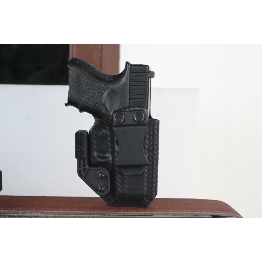 SARUNG/HOLSTER GLCK 26/27 HOLSTER DALAM/IWB pakai claw