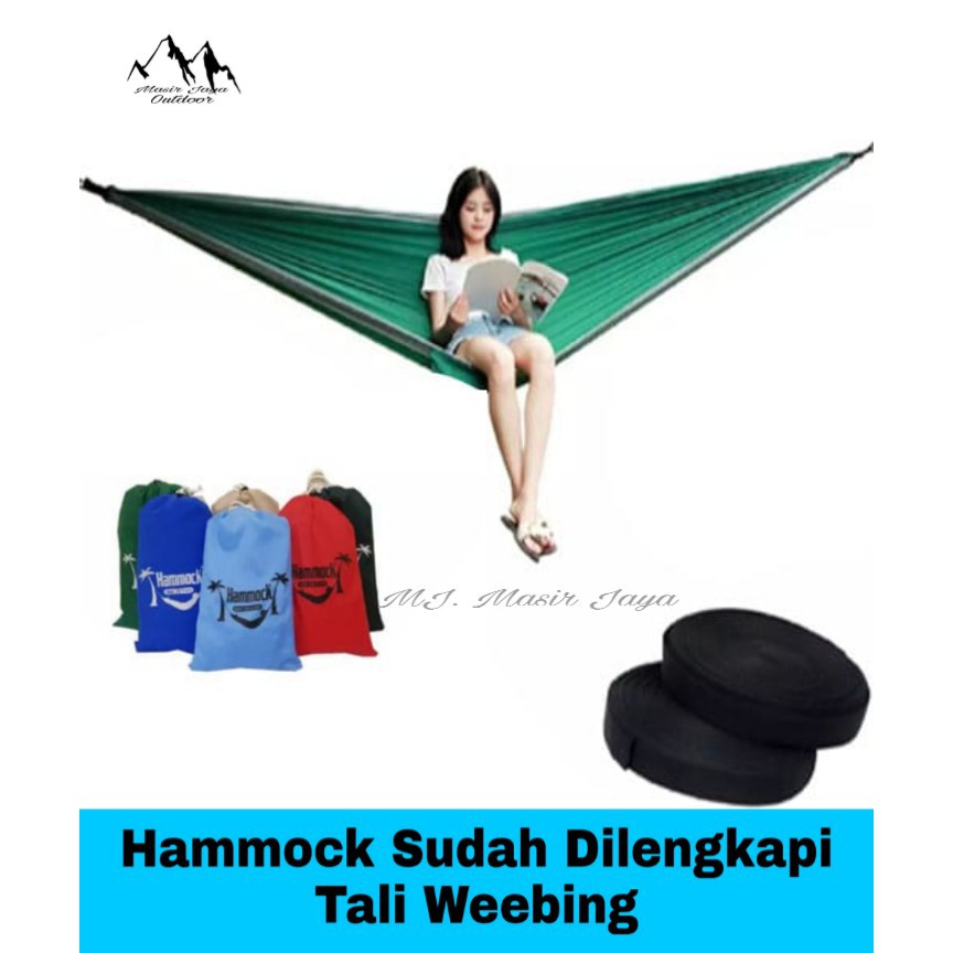 PROMO TERMURAH HAMMOCK AYUNAN CAMPING