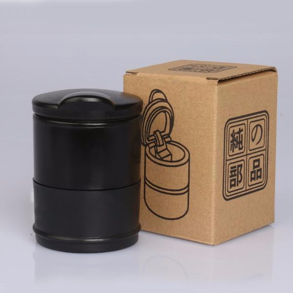 Asbak Rokok Portable Asbak Rokok di Mobil Portable LED Aksesoris Mobil D-09