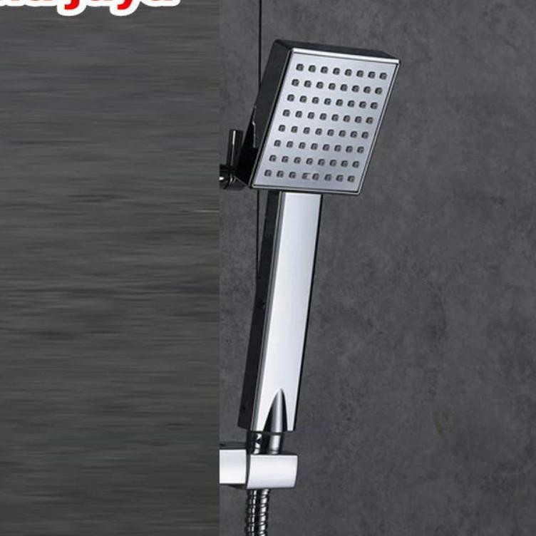 INAJAYA Shower mandi MINIMALIS kepala sower kotak 49 pancuran aerator tekanan tinggi N93E