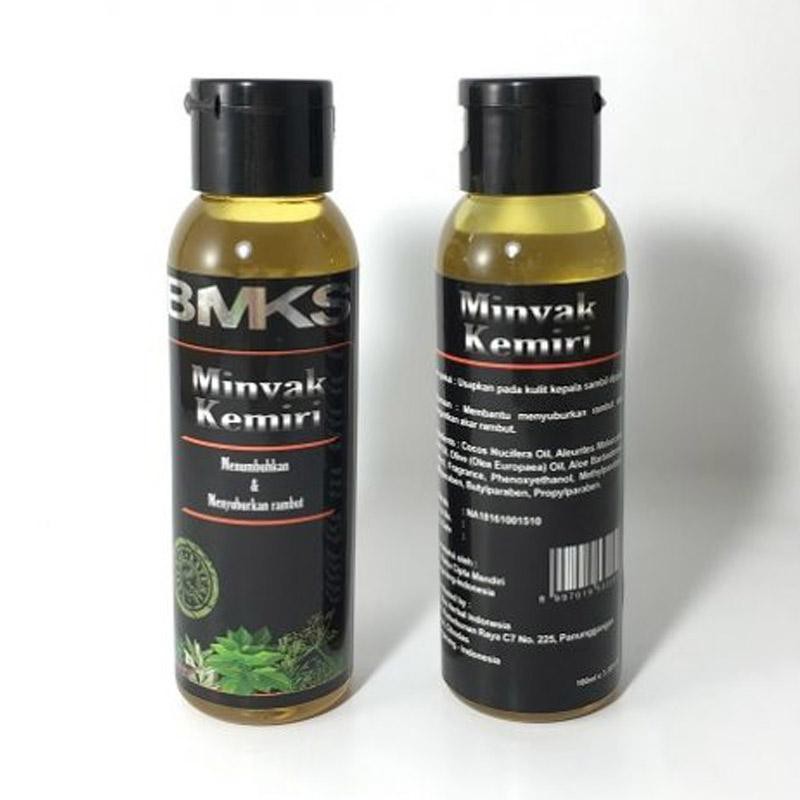 MINYAK KEMIRI BMKS ORIGINAL 100% ASLI PENYUBUR RAMBUT BOTAK DAN RONTOK