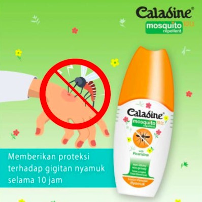 Caladine Mosquito Repellent 100ml | Anti Nyamuk