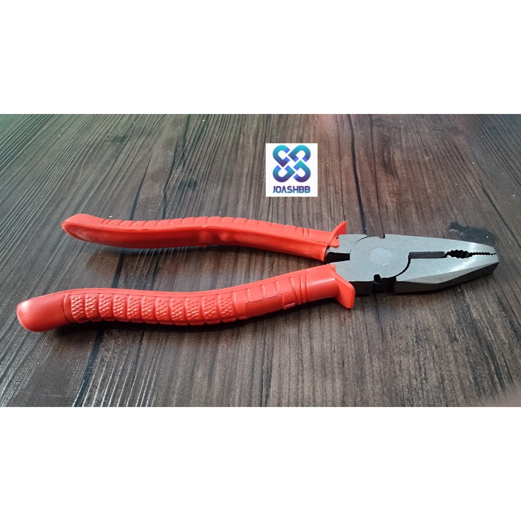 Tang Kombinasi 6&quot; (15cm) 7&quot; (17.78cm) 8&quot; (20.32cm) inch Gagang Karet / Kombination Pliers