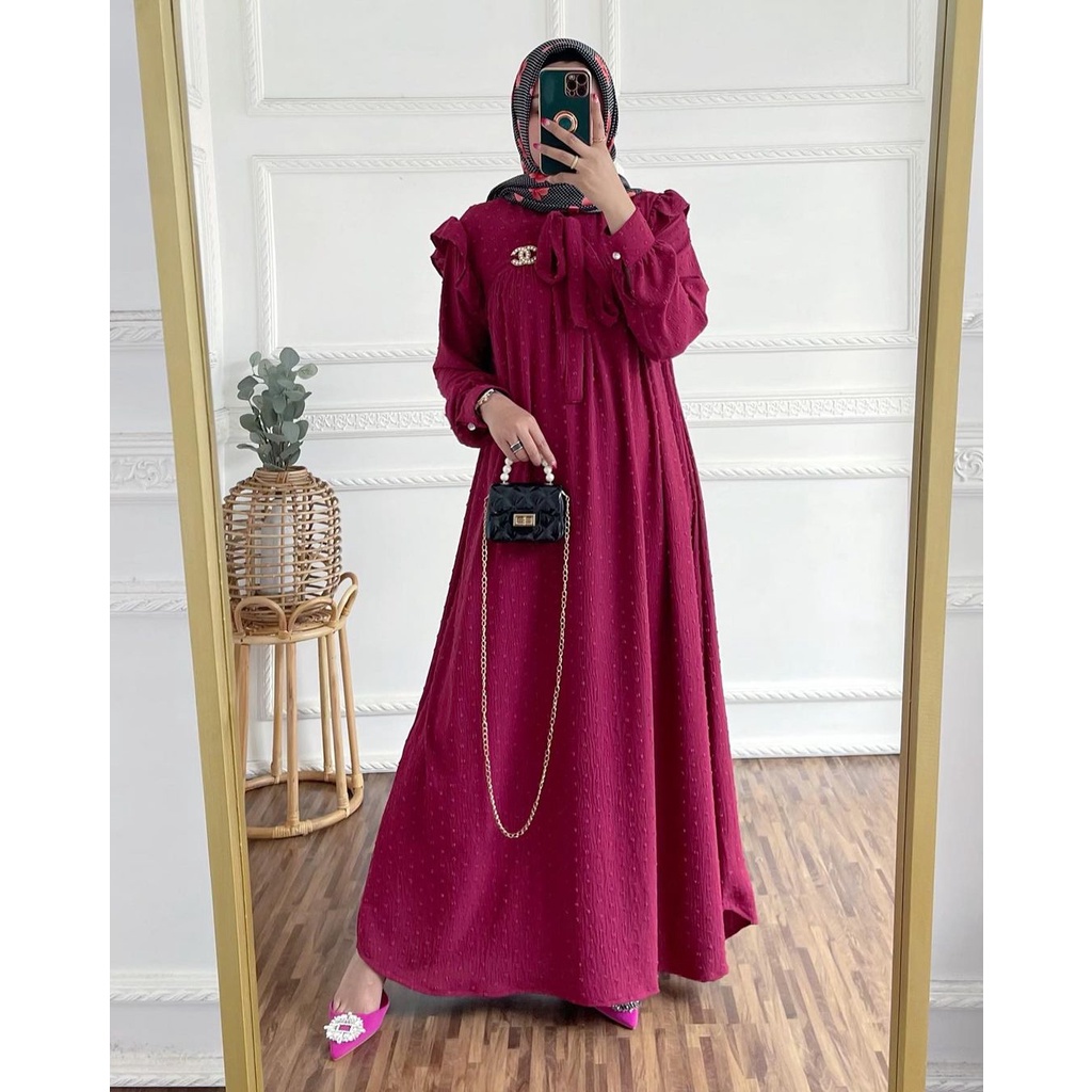 BAJU GAMIS WANITA / GAMIS WANITA / GAMIS / DRESS WANITA/ BAJU GAMIS KEKINIAN/ HOME DRESS WANITA /GAMIS WANITA //GAMIS URAGIRI / GAMIS URAGIRI RUBIYAH / GAMIS URAGIRI CRINKEL / GAMIS URAGIR