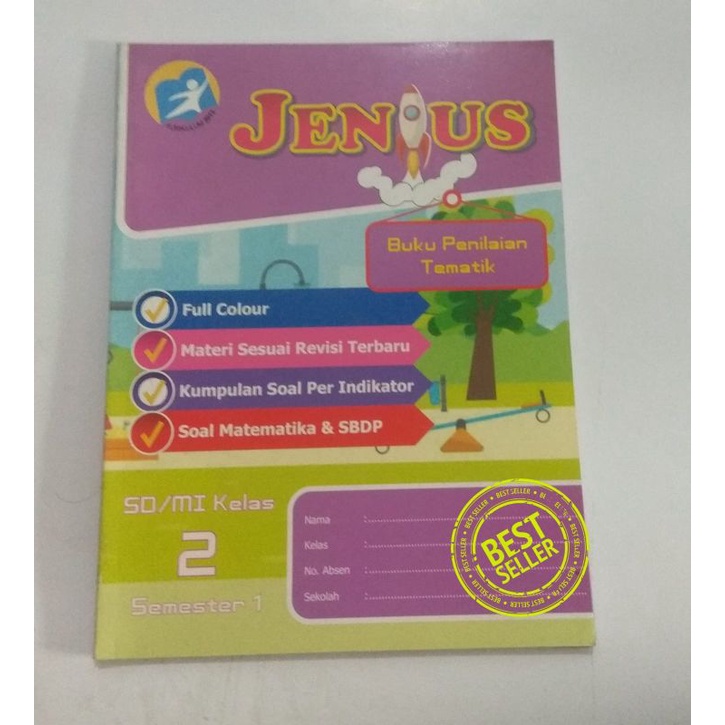 Jenius SD Kelas 2 Semester 1
