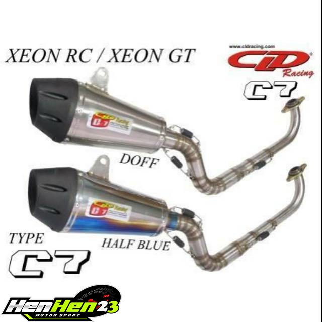 KNALPOT CLD Racing YAMAHA XEON XEON RC C7