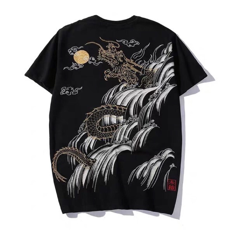 SK09 KAOS SUKAJAN IMPORT PRIA WANITA JEPANG KOREA KOI HARAJUKU ORIGINAL M-3XL JY22