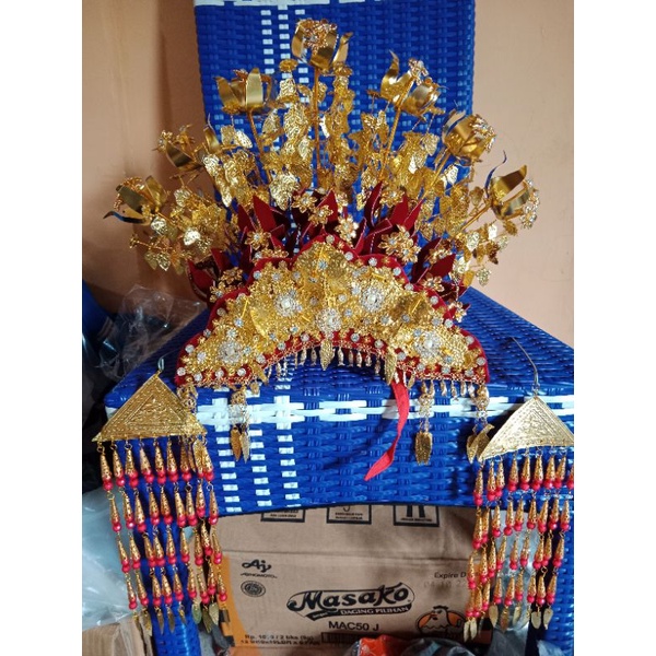 mahkota pengantin palembang