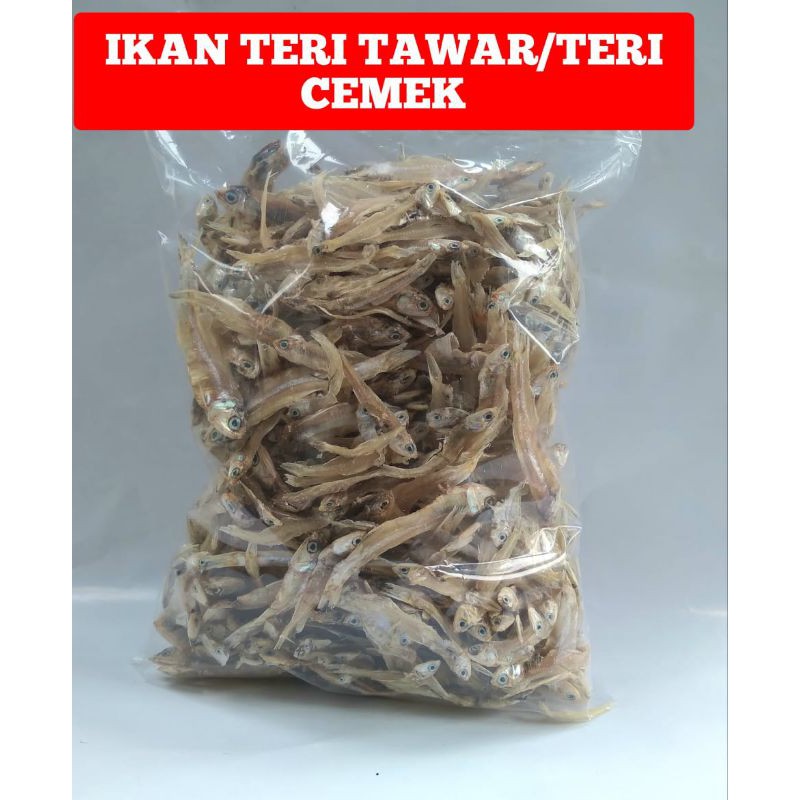 

Ikan Teri Kering Tawar/Teri Cemek 250 gram