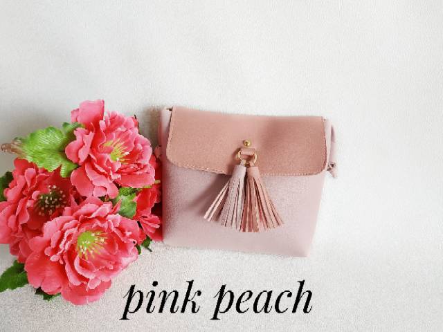 Sling bag minisho / tas kekinian / sling bag / tas murah / tas hp /tas kuncir /tas wanita
