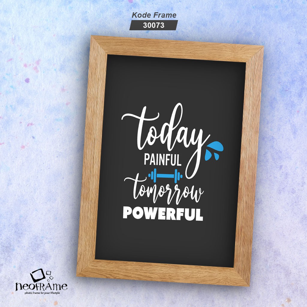 Neoframe - Bingkai Frame Foto 12R, 12RS, A3 Seri flat 3cm 3007x AKRILIK