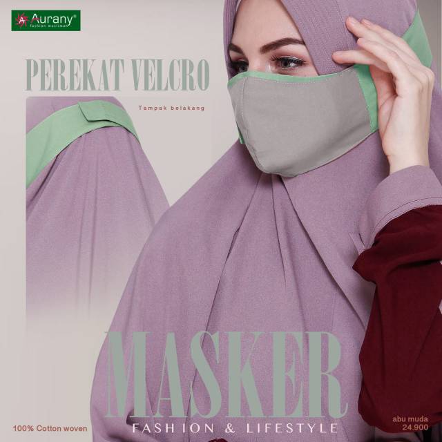 Masker AURANY DEWASA 6 Warna