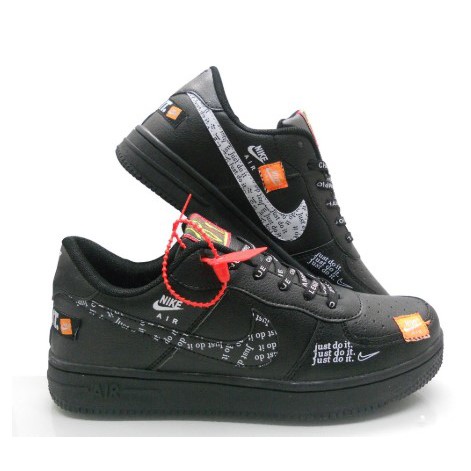 Sepatu import Nike Air Force One / Sepatu Sneakers import - BLACK