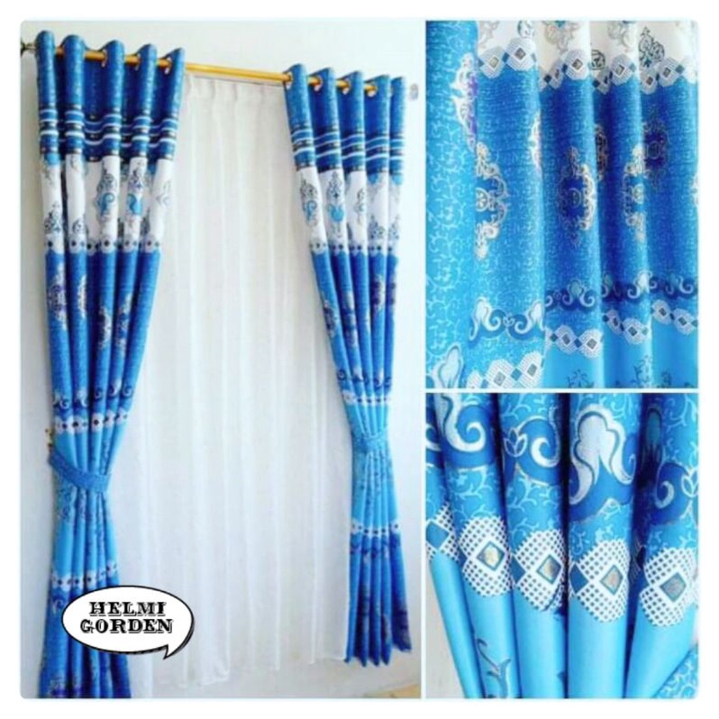 Gorden Pintu Jendela Rumah Blackout Import Original Model Terbaru 2021