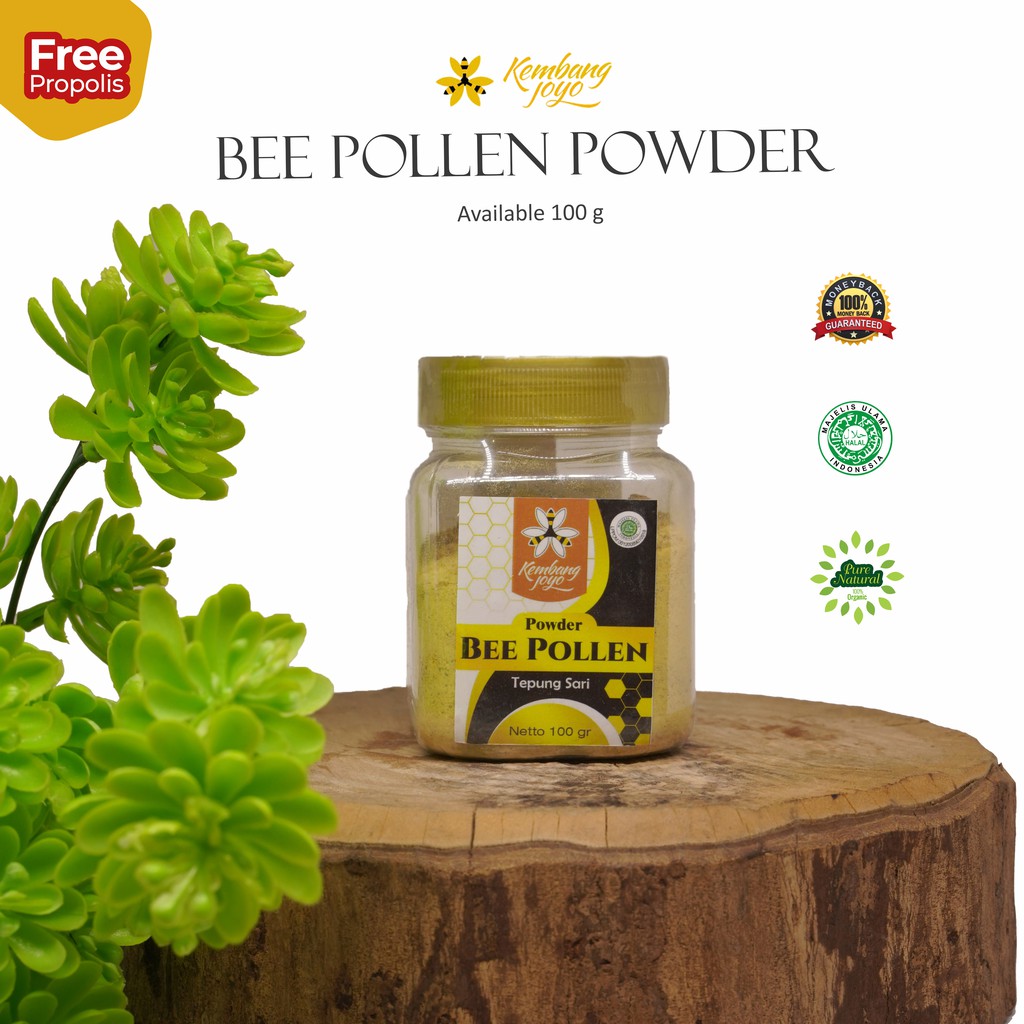 

Madu Kembang Joyo Bee Pollen Powder 100gr - Free Ongkir