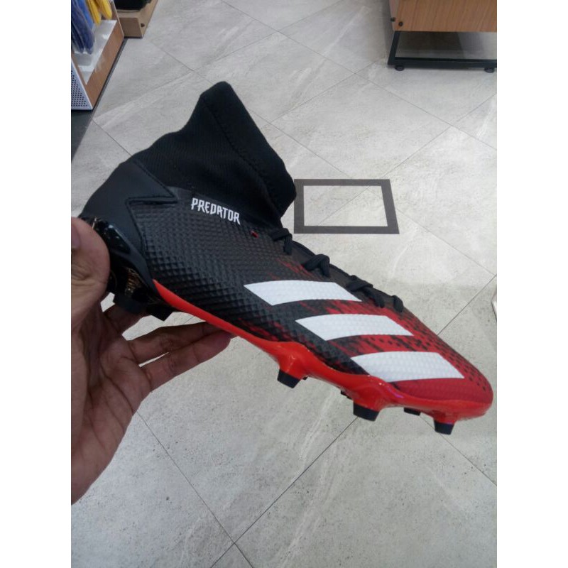 Adidas Predator 20.3 FG Mutator Black Red EE9555 Sepatu Bola Original