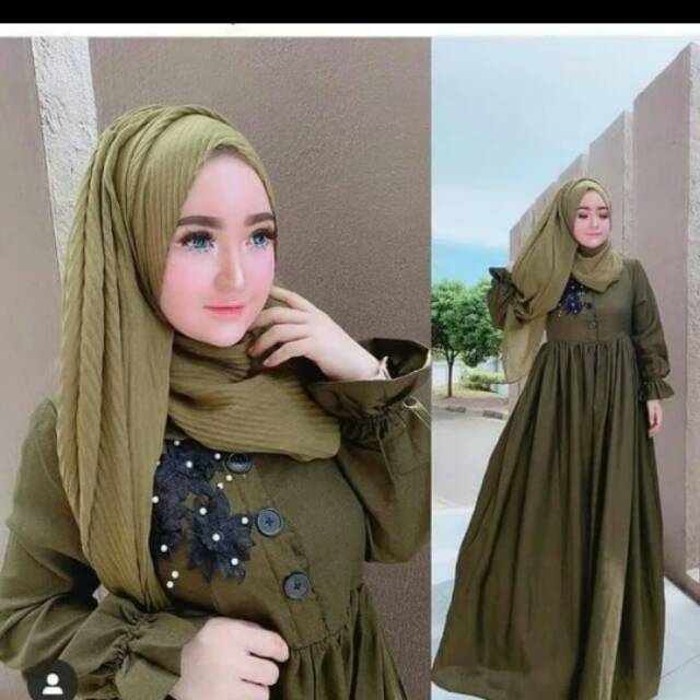 Gamis wanita dress MELISA MAXY syar'i muslimah