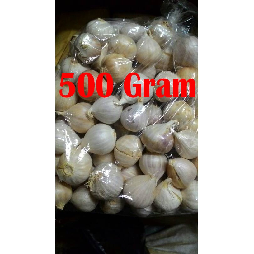 

Bawang Putih Lanang Tunggal 500 Gram asli Lokal