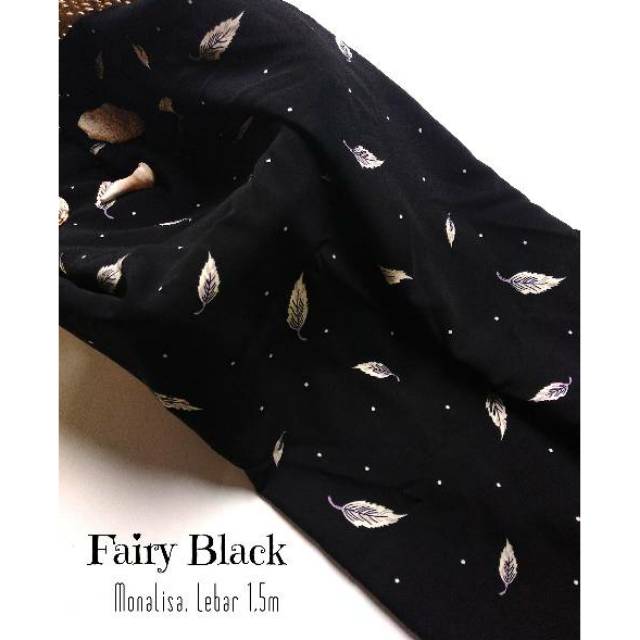 KAIN CANTIK MOTIF DAUN BAHAN MONALISA (harga 0,5m) | Shopee Indonesia