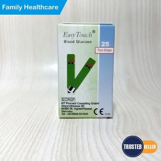 Strip Easy Touch Glucose Stik Alat    Tes Cek Gula Darah GCU Strip Glukosa