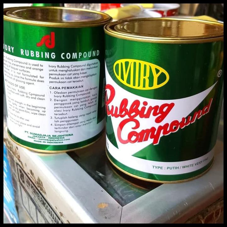 

Silahkan Order Rubbing Compound Ivory Putih Besar 1Kg