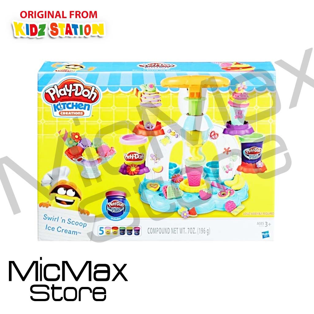 Hasbro Play-Doh Kitchen Creations Swirl n Scoop Ice Cream