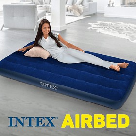 Kasur angin pompa Intex single 1 orang 64756 - kasur pompa portable - matras angin - airbed