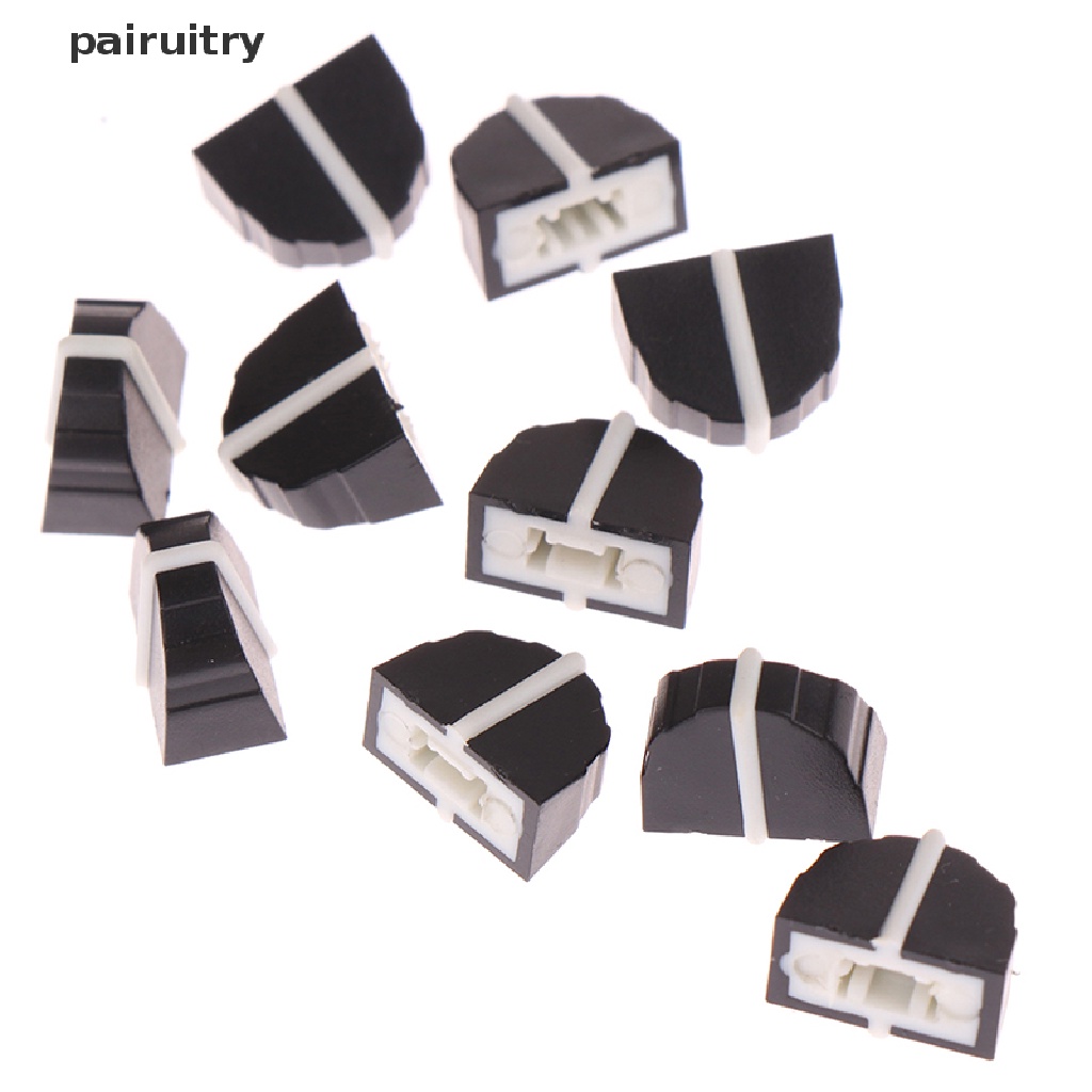 10pcs Potentiometer Fader Equalizer Fader Knob Cap DBX2231 Lubang 11mm X 9mm 4MM