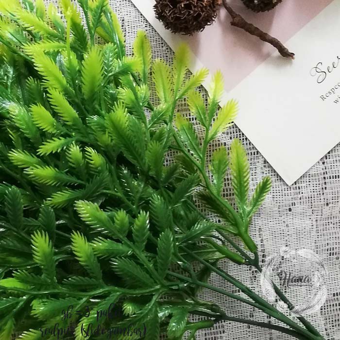 Daun artificial palsu/daun plastik properti foto/ daun hias