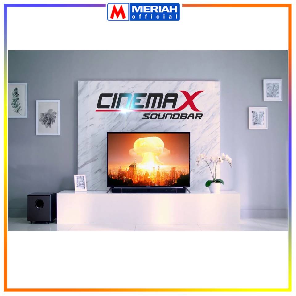 POLYTRON LED TV 40 Inch PLD 40B8850 + SOUNDBAR