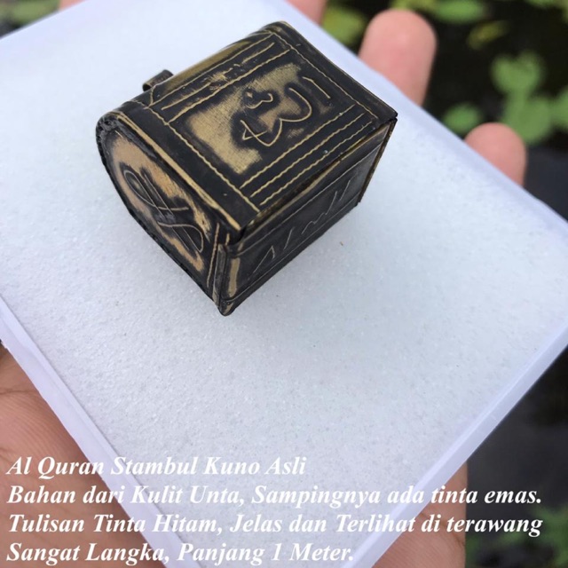 Al Quran Stambul Kuno Asli dan Langka Panjang 1 Meter