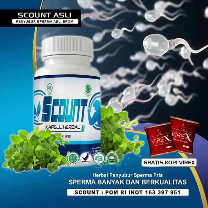 SCount Jamu Kesuburan Pria Obat Kesuburan Pria Atasi Kemandulan