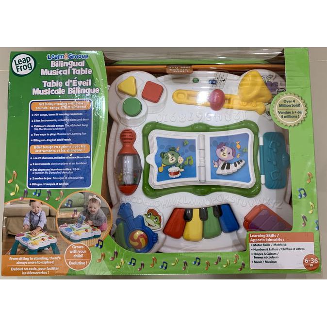 Leapfrog / Leap Frog Learn & Groove Bilingual Musical Table - Termurah 