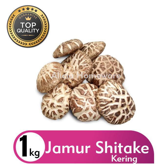 

TERMURAH Jamur Shitake Kering 1kg Kode 859