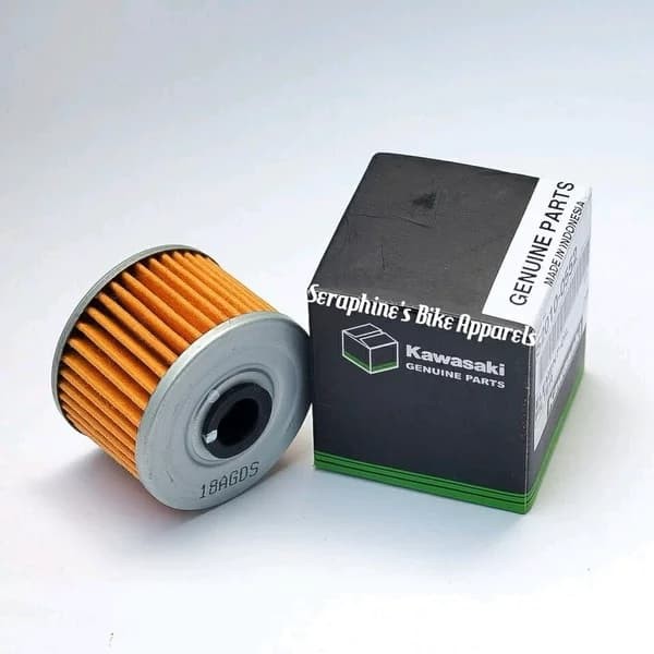 SERAPHINE'S BIKERS STORE |FILTER OLI SARINGAN OLI|ORIGINAL KAWASAKI GENUINE PART|KAWASAKI W175 W 175