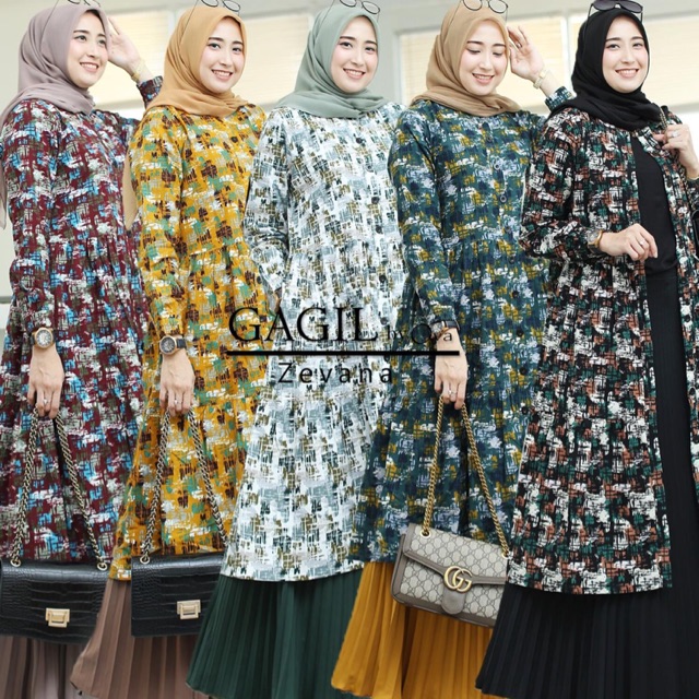 Zevana Set Plisket by Gagil Fashion