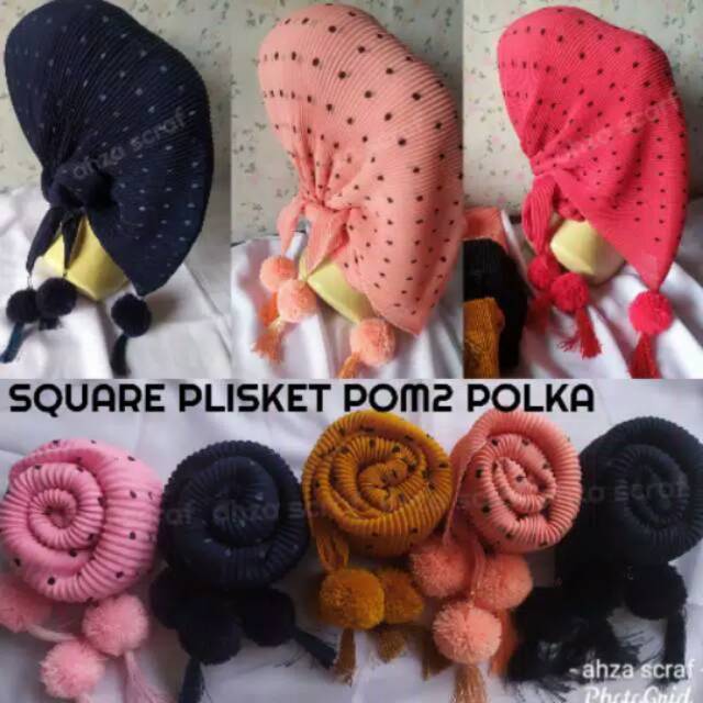 SEGI EMPAT PLISKET POM2 POLKADOT/SEGI EMPAT POM2 POLKA