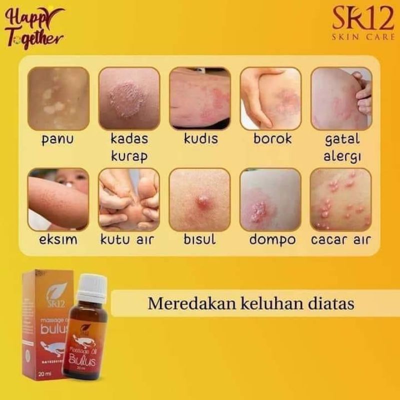 Minyak Bulus SR12 Minyak Serba Guna Minyak untuk Gatal2 Pada Kulit