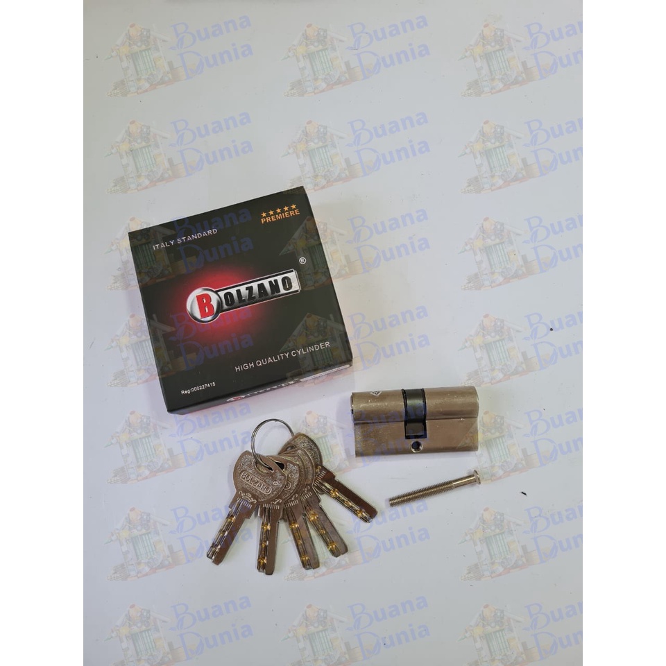 Silinder Kunci Bolzano 60mm | Cylinder Knob Pintu | Knob Silinder