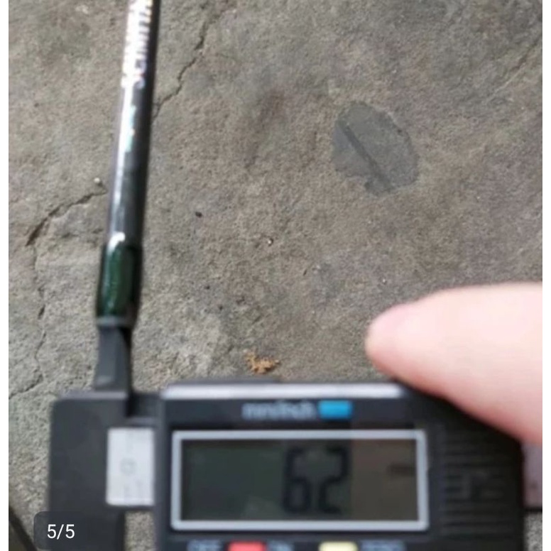 ujung joran Milano scimitar 180 ujung joran carbon hanya ujung