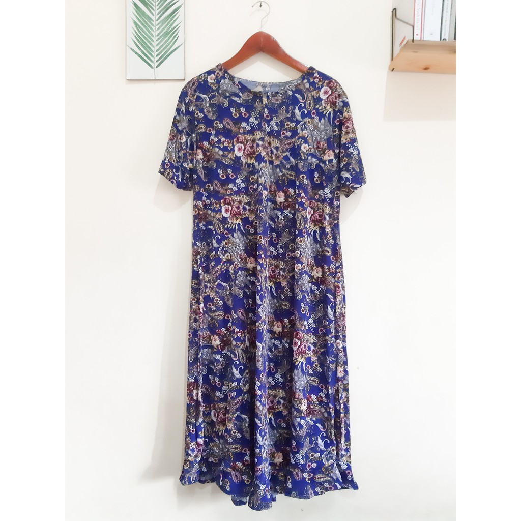 Daster Jersey Premium Korea | Daster Ruffle Busui Friendly