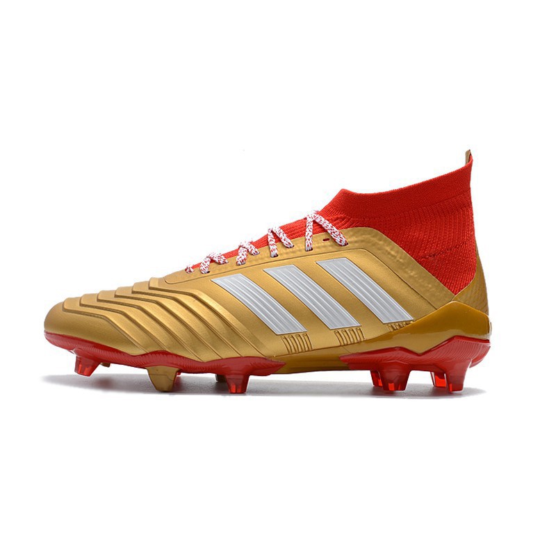 gold predator boots