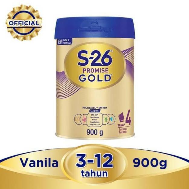 

[[BISA COD]] S26 PROMISE GOLD VANILA Tahap 4 900 GRAM KOMPLIT Kode 469