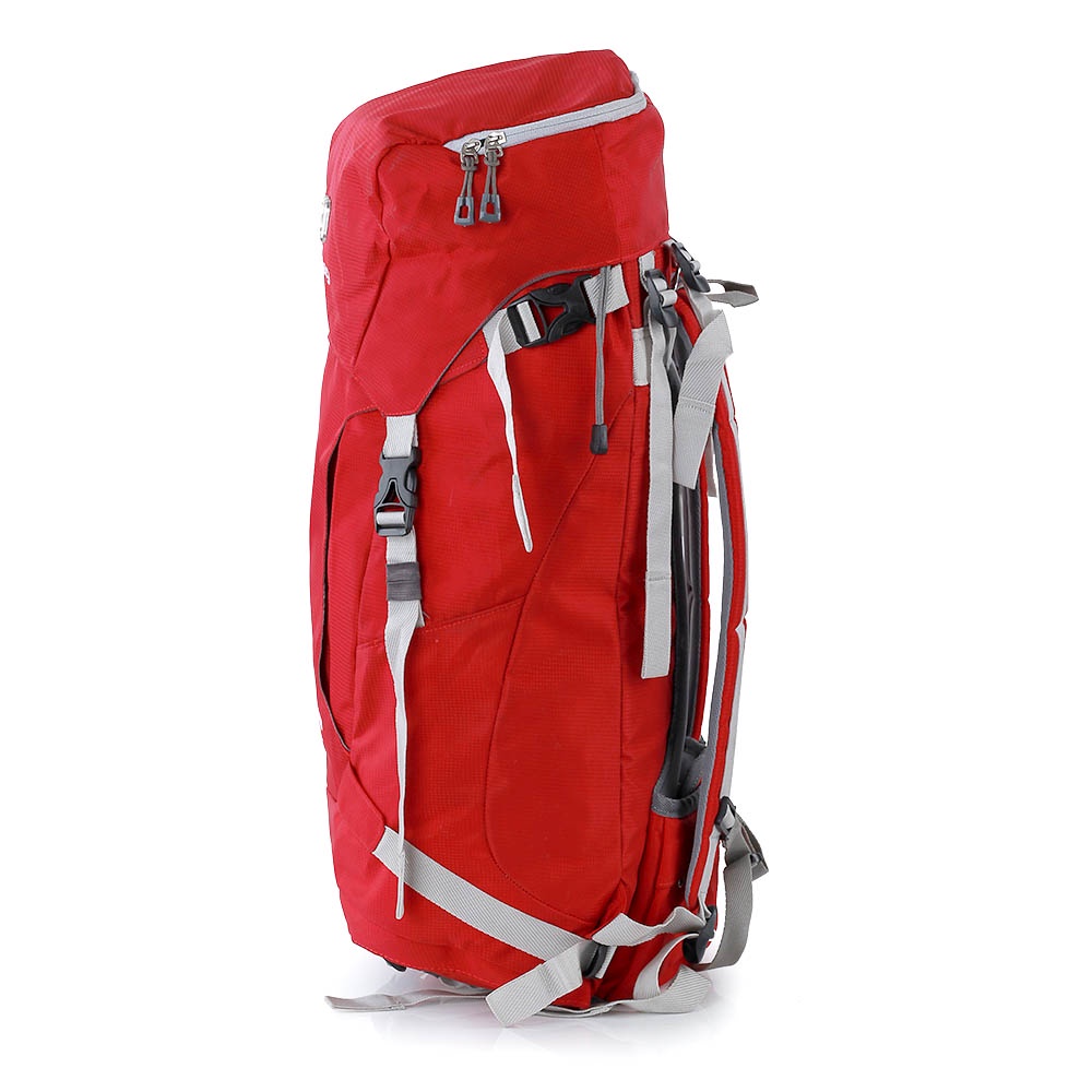 Justrue Carrier 60 Liter Tas Gunung 60L Tas Ransel Outdoor Merah 200