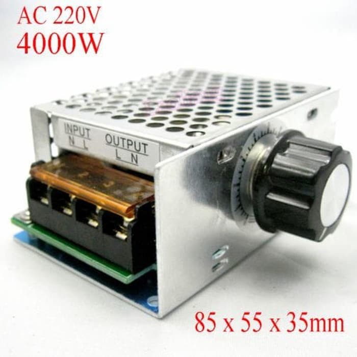 Dimmer AC 220V 4000W SCR Voltage Regulator Motor Speed Control *EM01