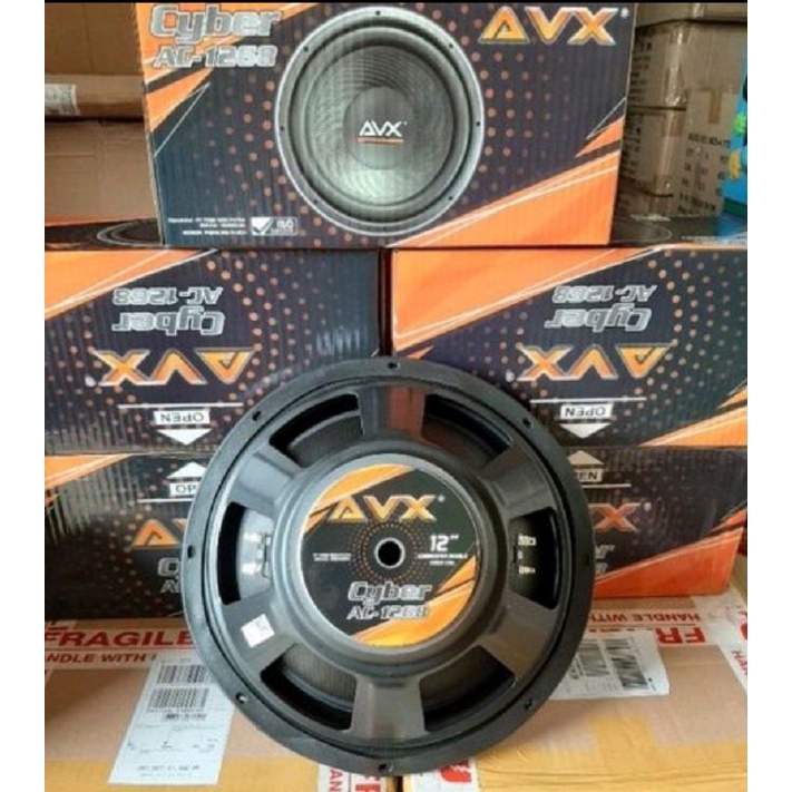 SUBWOOFER MOBIL 12&quot; inchi ADX / AVX SUBWOOVER 12 in Harga Murah DOUBLE COIL