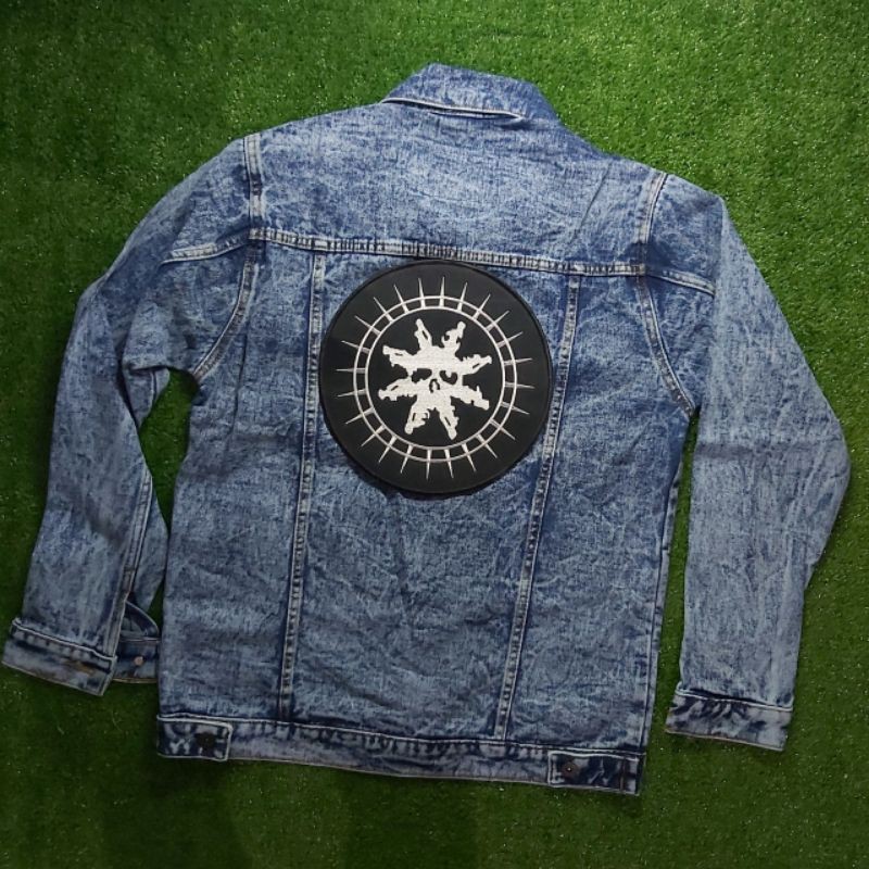 BACKPATCH BORDIR JAHIT BURGERKIL/EMBLEM BORDIR PUNGGUNG