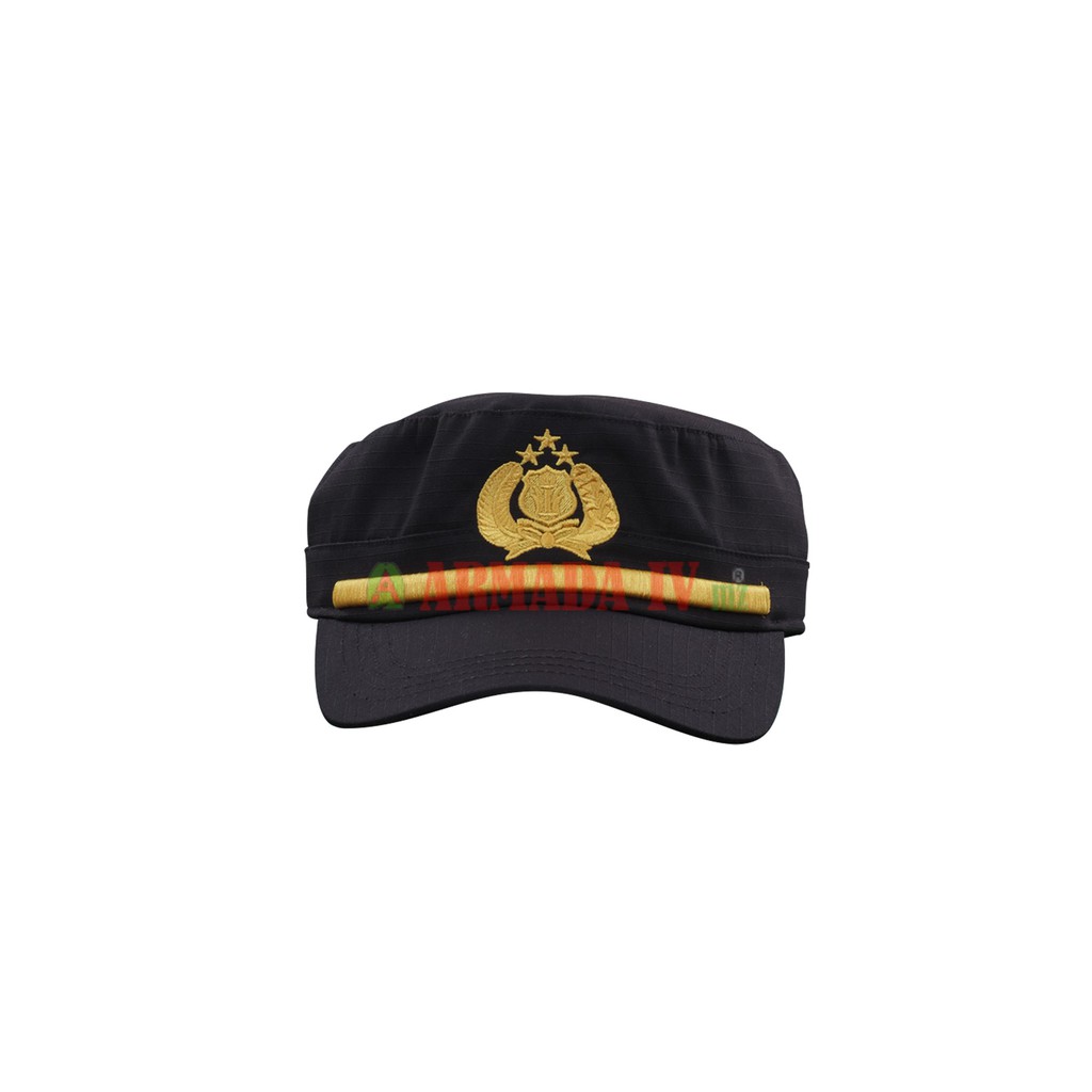 Topi Komando Polisi PAMA Coklat Ripstop