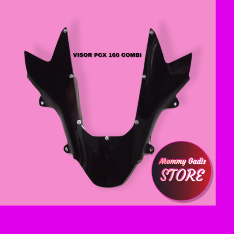 VISOR PCX 160 - WINDSHIELD PCX 160 TEBAL 3MM GARANSI SAMPAI TUJUAN (GRATIS BUBBLEWRAP)