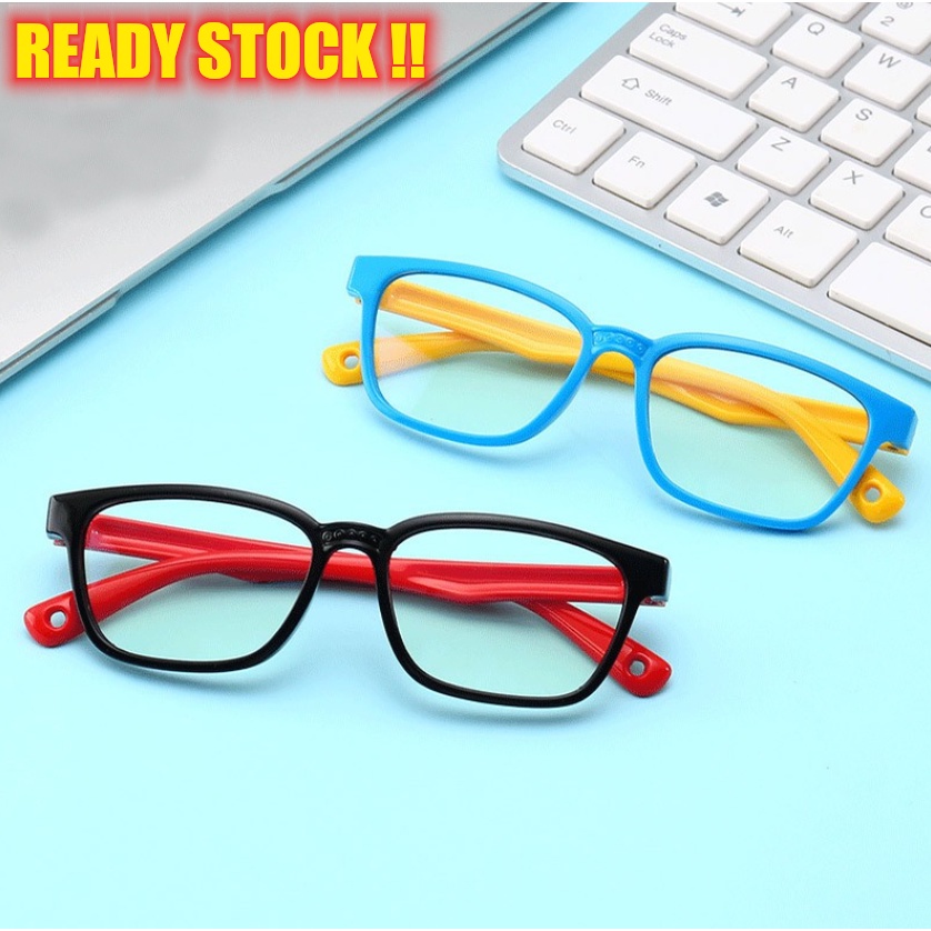 COD ORI READY Kacamata Anak Anti Radiasi HP Komputer Laptop Blue Rays Elastis Lembut-3